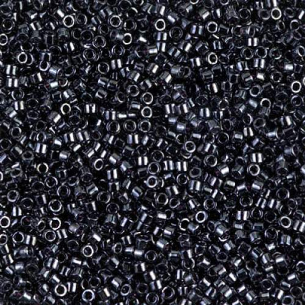 SIZE-11 #DB0001 GUNMETAL Delica Miyuki Seed Beads