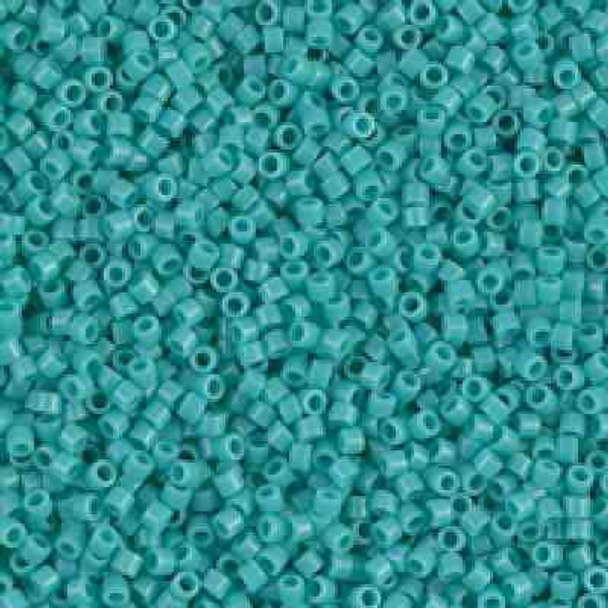 SIZE-11 #DB0729 OPAQUE TURQUOISE GREEN Delica Miyuki Seed Beads