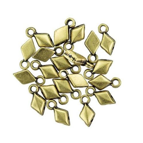 Cymbal Sykia GEMDUO Antique Brass Plated Bead Ending