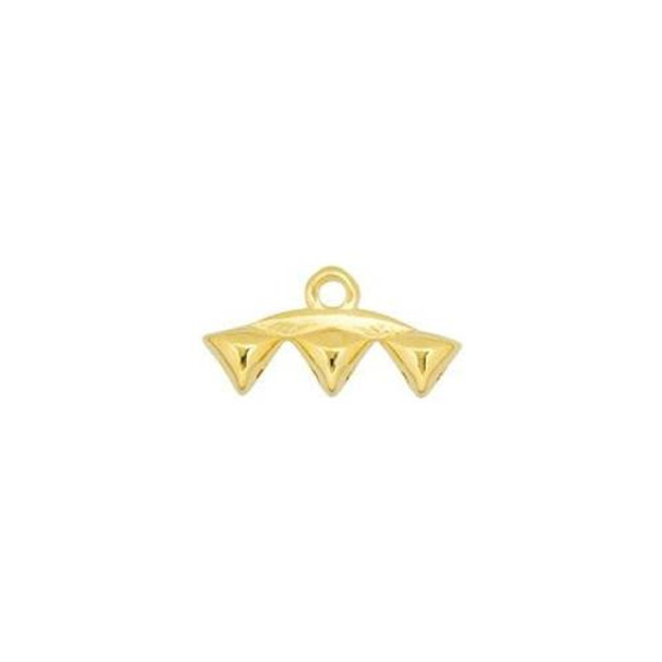 Cymbal Vani III GEMDUO Bead Ending Gold Plated