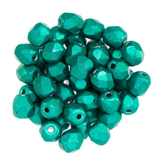 Round 3mm Firepolish Beads SATURATED METALLIC ARCADIA