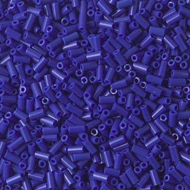 Miyuki Bugle Beads 3mm OPAQUE COBALT