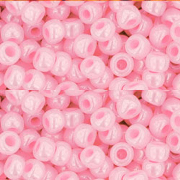 SIZE-8 #145 CEYLON INNOCENT PINK Toho Round Seed Beads