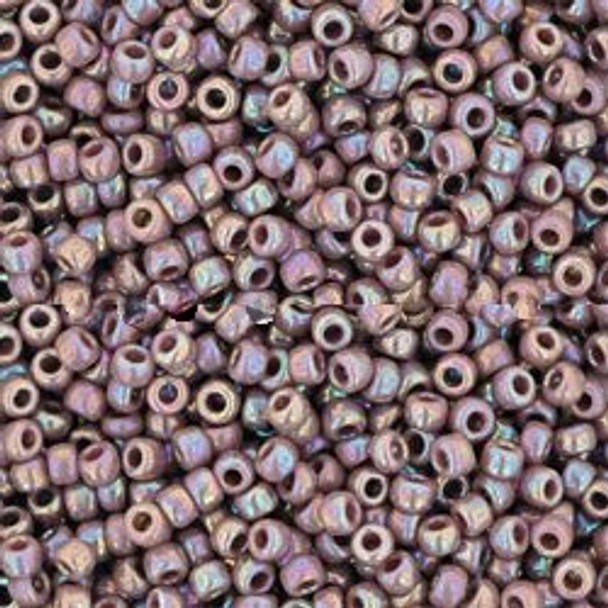 SIZE-11 #412 OPAQUE RAINBOW LAVENDER Toho Round Seed Beads