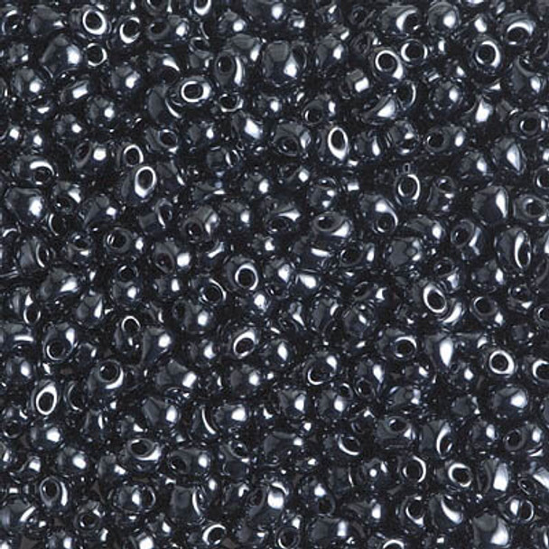 Miyuki GUNMETAL 2.8mm Drop Seed Beads