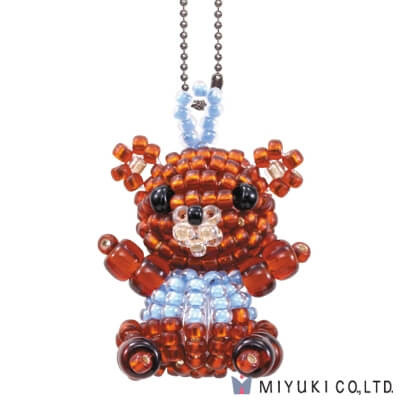 MIYUKI TEDDY BEAR KIT | Eureka Crystal Beads