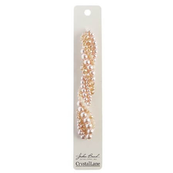 Twisted Bead Strands Cherry Blossom ROSE MIX