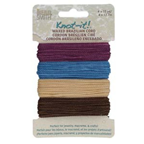 Knot It Waxed Brazilian Polyester Cord ADVENTURES CALLING pura vida