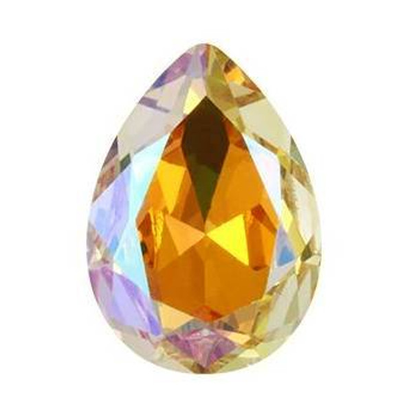 Krakovski Crystal Tear Drop 10x14mm PARADISE SHINE