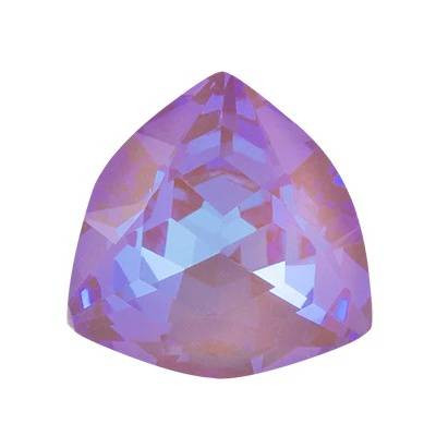 Krakovski Crystal Trillion Cut Stone 12mm VIOLET Delite Fireglow