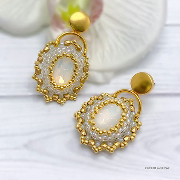 The Golden Hour Earrings by Orchid and Opal