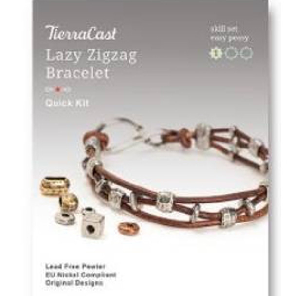 TierraCast Bracelet Kit LAZY ZIGZAG