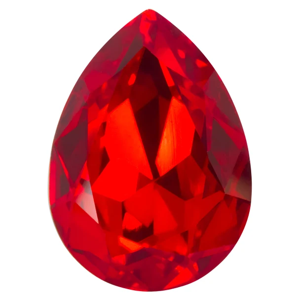 Krakovski Crystal Tear Drop 13x18mm LIGHT SIAM