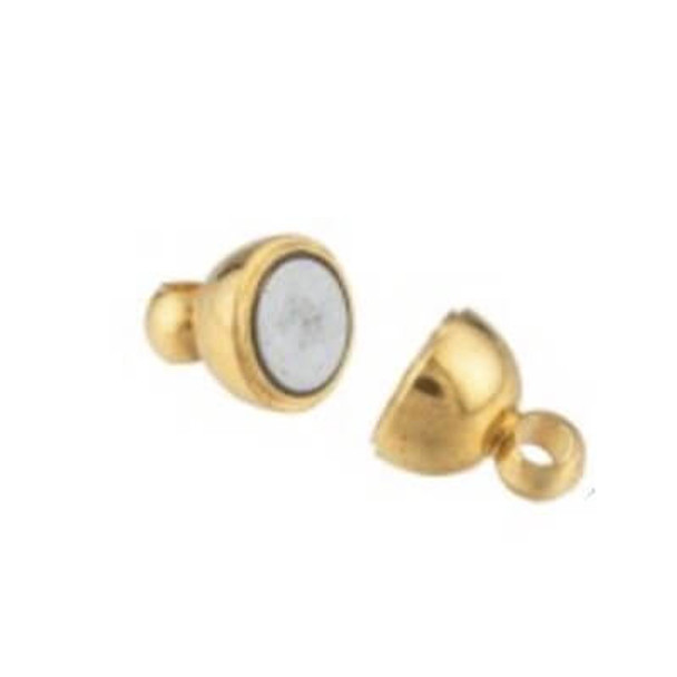 MAGNETIC OVAL CLASP Gold Plated