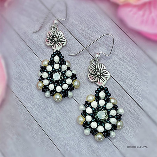 Make the Crystal Conservatory Earrings