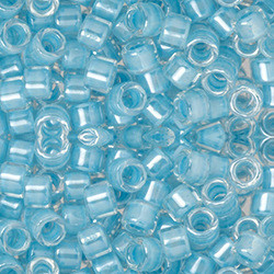 Toho AIKO 11/0 Seed Beads BLUE-LINED CRYSTAL