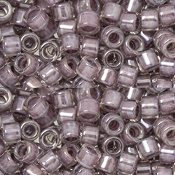 Toho AIKO 11/0 Seed Beads LAVENDER-LINED CRYSTAL