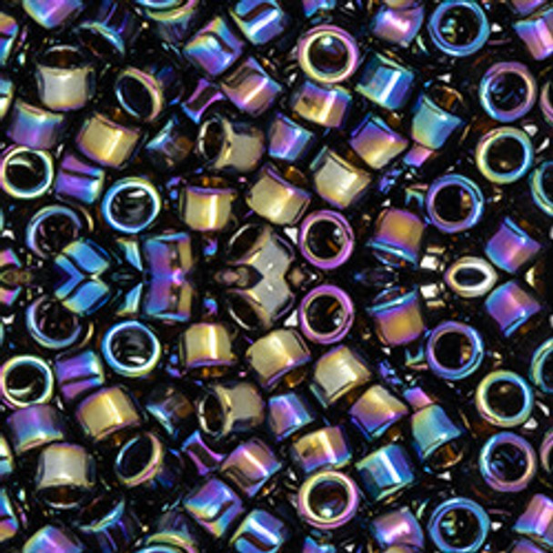 Toho AIKO 11/0 Seed Beads TRANSPARENT AMERICANO RAINBOW