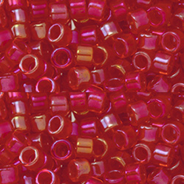 Toho AIKO 11/0 Seed Beads LIGHT TOPAZ-LINED SIAM