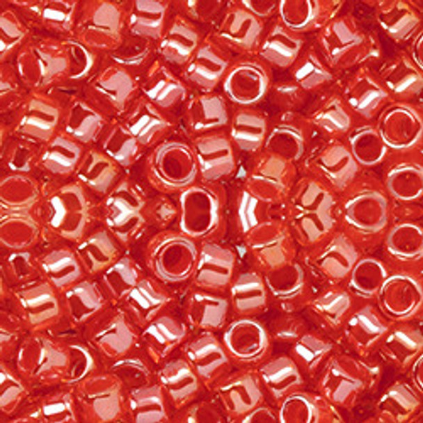 Toho AIKO 11/0 Seed Beads ORANGE-LINED HYACINTH