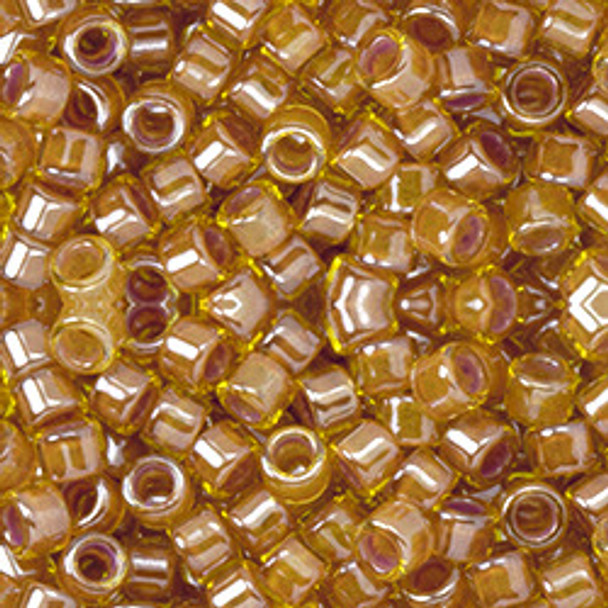 Toho AIKO 11/0 Seed Beads MARIGOLD-LINED JONQUIL