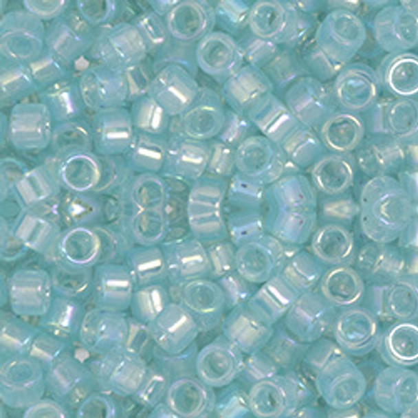 Toho AIKO 11/0 Seed Beads TRANSLUCENT GLACIER RAINBOW