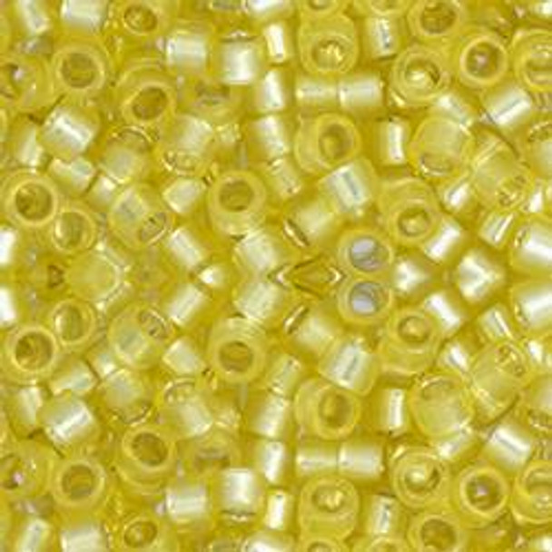 Toho AIKO 11/0 Seed Beads TRANSLUCENT SILVER-LINED JONQUIL