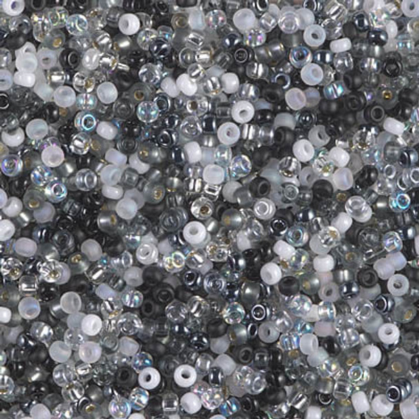 Miyuki ROUND 11/0 Seed Beads SALT AND PEPPER MIX