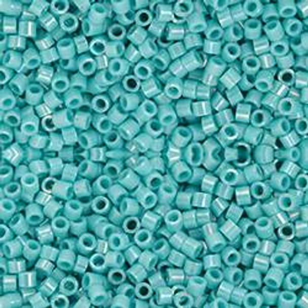 Toho Treasure 11/0 OPAQUE TURQUOISE RAINBOW Seed Beads