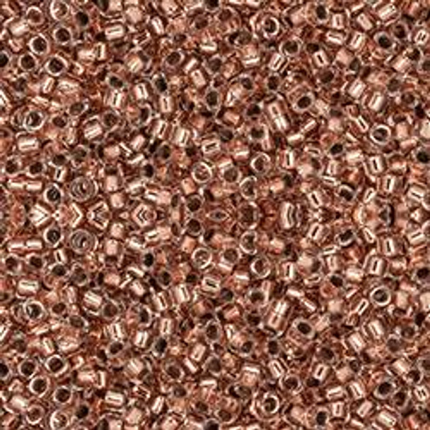 Toho Treasure 11/0 COPPER-LINED CRYSTAL Seed Beads