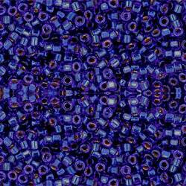 Toho Treasure 11/0 COPPER-LINED DARK SAPPHIRE Seed Beads