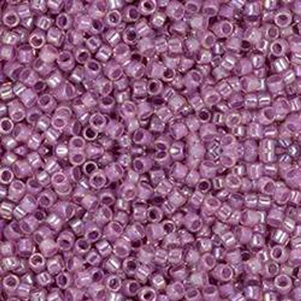 Toho Treasure 11/0 PANSY-LINED CRYSTAL RAINBOW Seed Beads