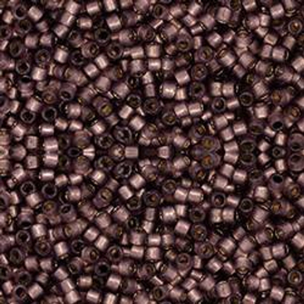 Toho Treasure 11/0 PERMAFINISH TRANSLUCENT SILVER-LINED NUTMEG Seed Beads