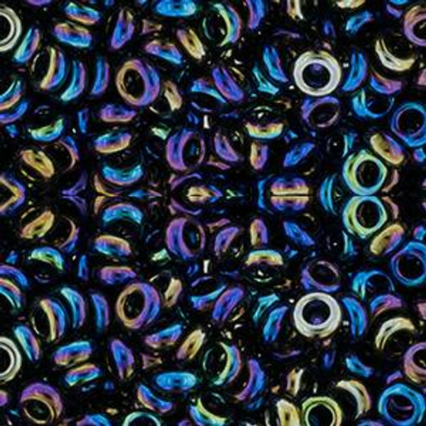 Toho DEMI 6/0 Seed Beads METALLIC RAINBOW IRIS