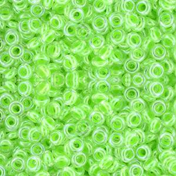 Toho DEMI 8/0 Seed Beads LUMINOUS NEON GREEN