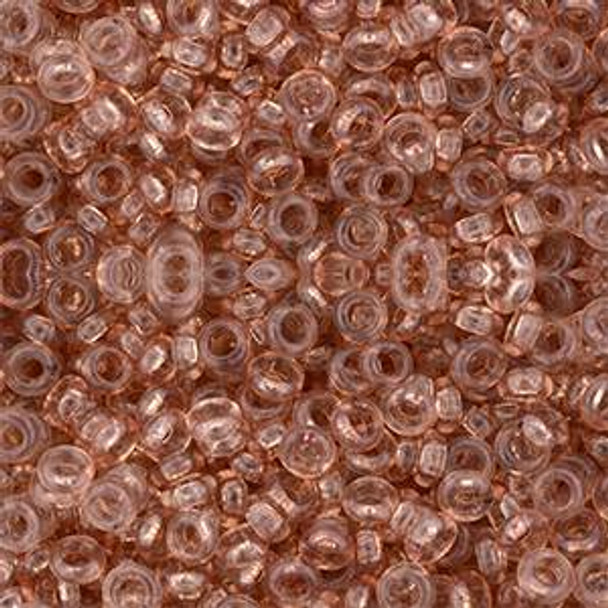 Toho DEMI 8/0 Seed Beads HYBRID TRANSPARENT WARM TAUPE