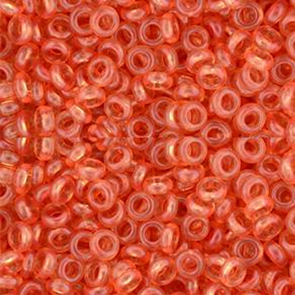 Toho DEMI 8/0 Seed Beads HYBRID TRANSPARENT FLAME