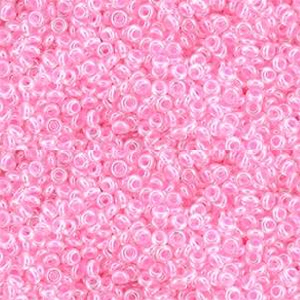 Toho DEMI 11/0 Seed Beads CRYSTAL COTTON CANDY LINED