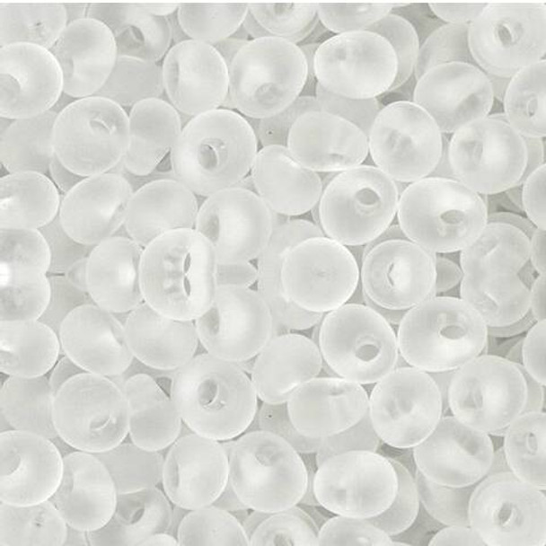 Toho MAGATAMA Seed Beads 3mm TRANSPARENT FROSTED CRYSTAL