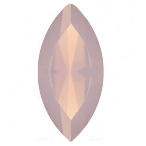 Krakovski Crystal Navette Fancy Stone 7x15mm ROSE WATER OPAL