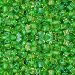 Toho TRIANGLE 11/0 Seed Beads JONQUIL SHAMROCK LINED