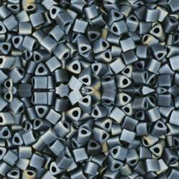 Toho TRIANGLE 11/0 Seed Beads MATTE GUN METAL