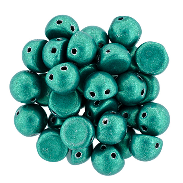 2-Hole Cabochon Beads SATURATED METALLIC ARCADIA