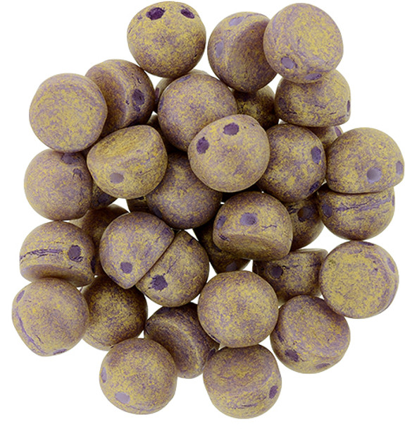 2-Hole Cabochon Beads PACIFICA FIG
