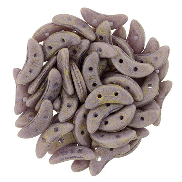 2-Hole Crescent Beads PACIFICA FIG