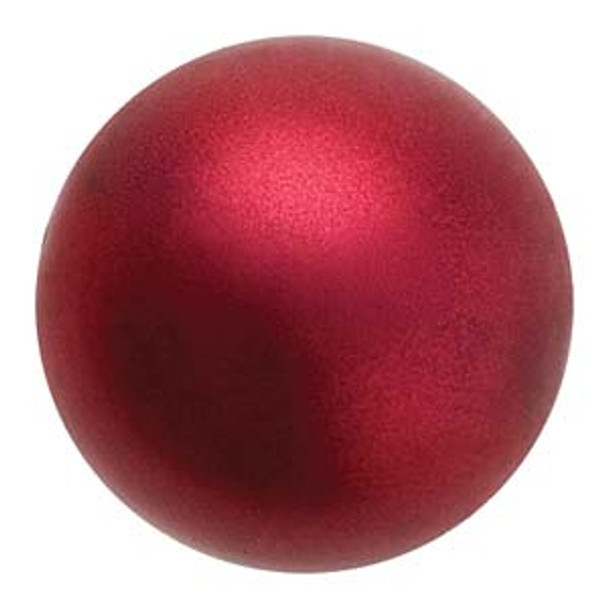 Preciosa Maxima Nacre Pearl 10mm BORDEAUX