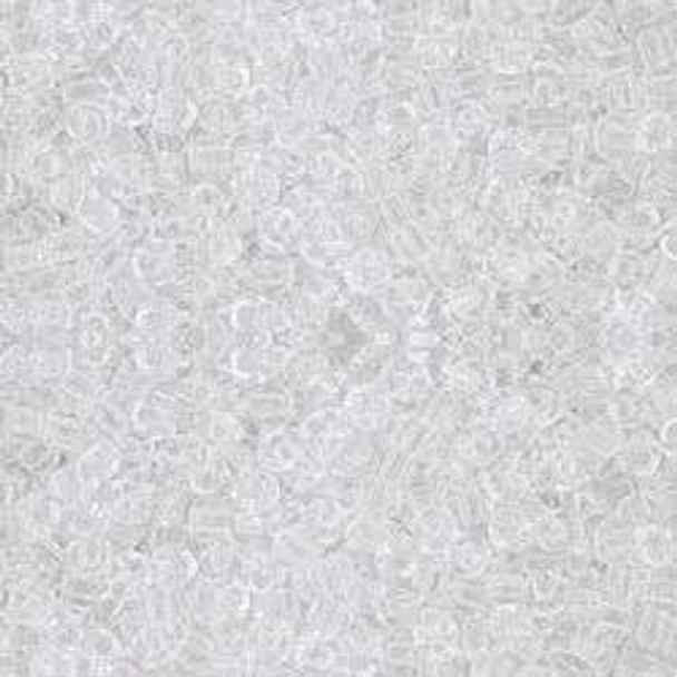 Toho ROUND 11/0 Seed Beads TRANSPARENT CRYSTAL