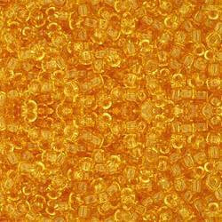 Toho ROUND 11/0 Seed Beads TRANSPARENT LT TOPAZ