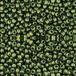 Toho ROUND 11/0 Seed Beads GOLD LUSTERED FERN