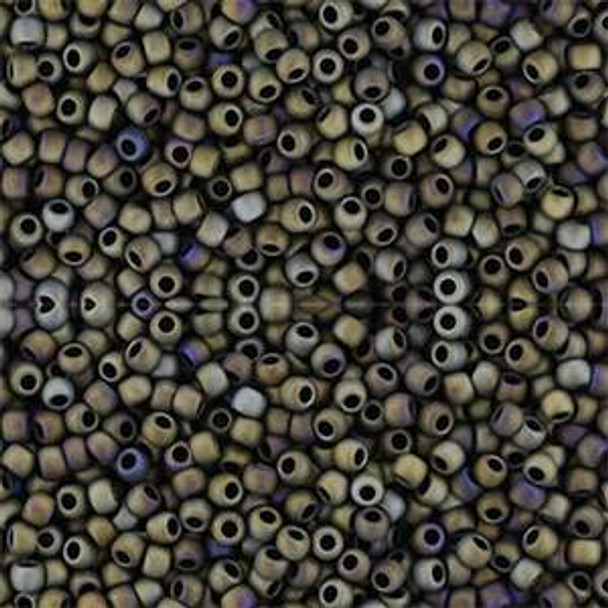 Toho ROUND 11/0 Seed Beads MATTE IRIS BROWN